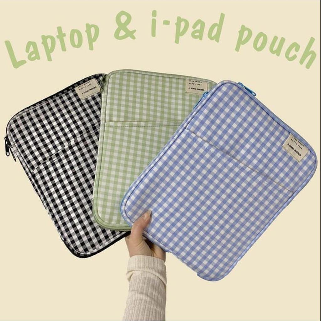 Livework Plaid iPad/Tablet Bag for MacBook 13-Inch Notebook