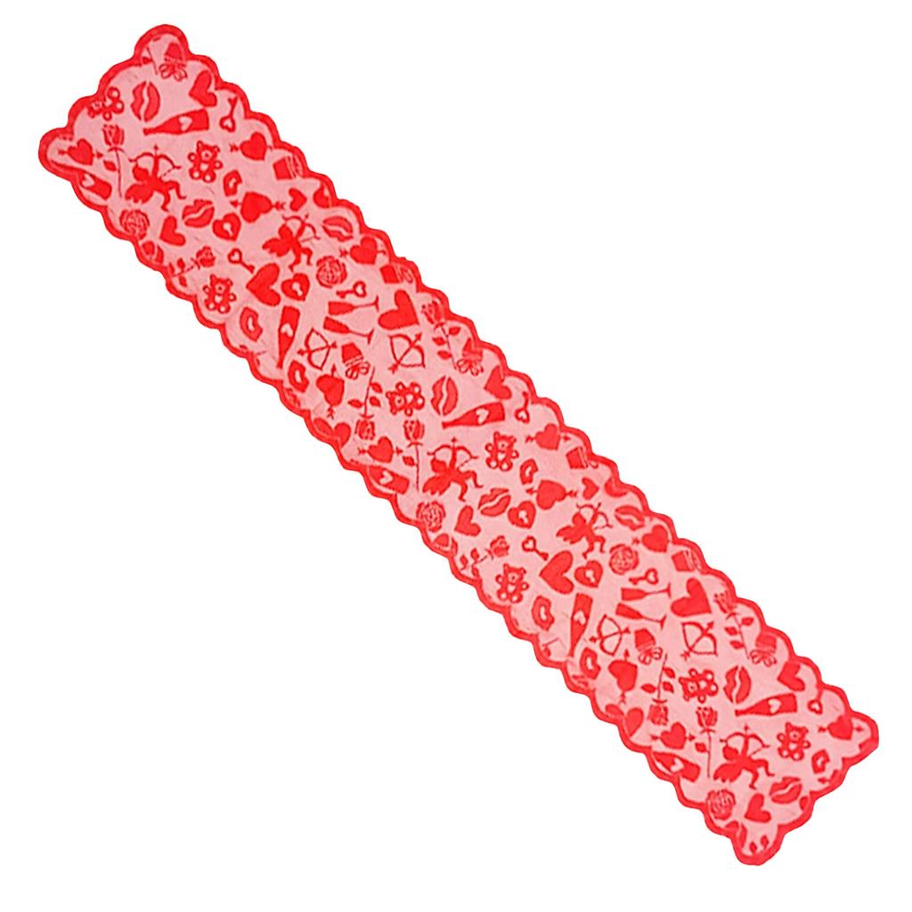 Valentine's Day Decorations, Heart Lace Tablecloth, For Banquets, Engagements, Weddings, Home Dining Table