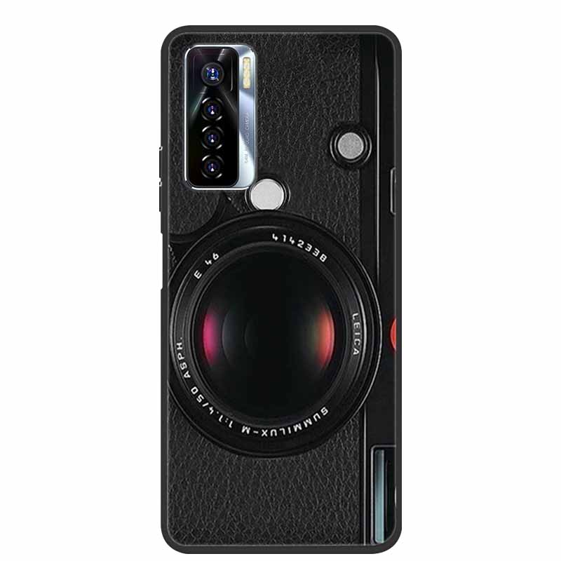 For Tecno Camon 17 Pro Cases 17P 17 Soft TPU Silicone Phone Cover for Tecno Camon 17P Back Cover Bumper Fundas Camon17 CG7n Capa