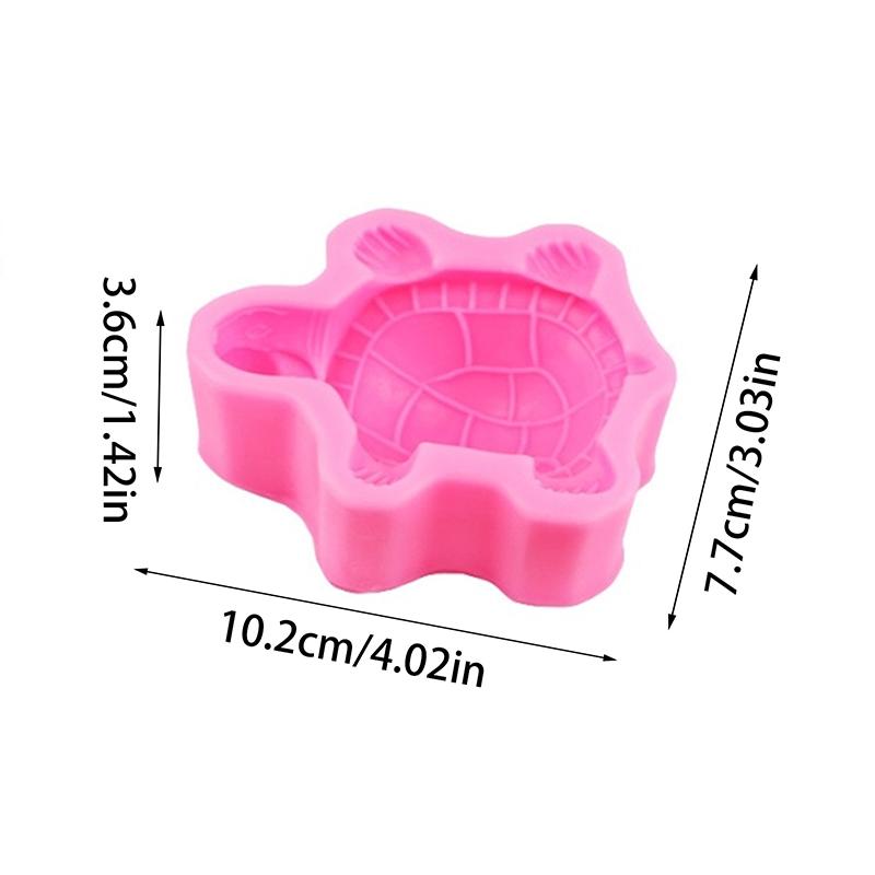 Roztomilá silikonová forma ve tvaru želvy s oceánskou tématikou, opakovaně použitelná želví pryskyřičná epoxidová forma, forma na pečení pěnového čokoládového dortu