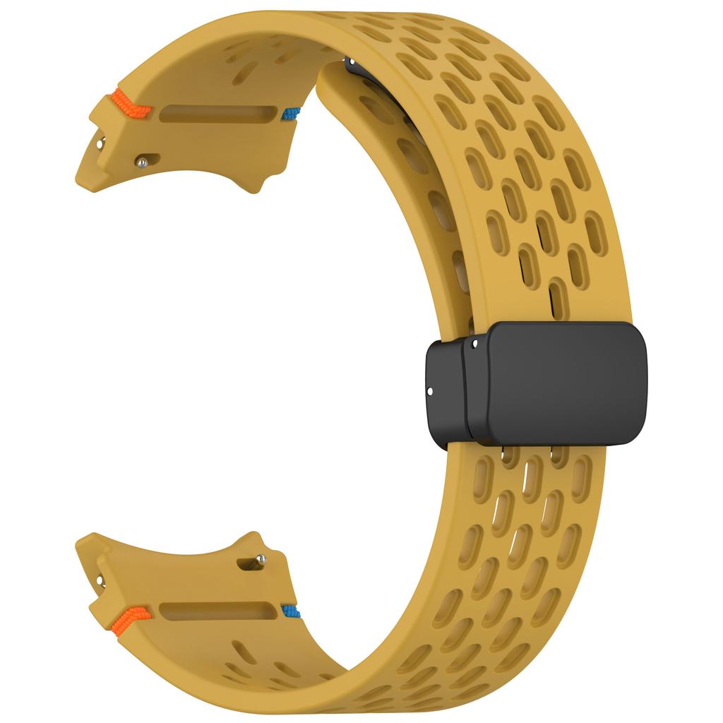 20mm Straps for Samsung Galaxy Watch 7 5 Pro 6 5 4 Magnetic Buckle Silicone Band Correa Galaxy Watch 6 Classic No Gaps Bracelet