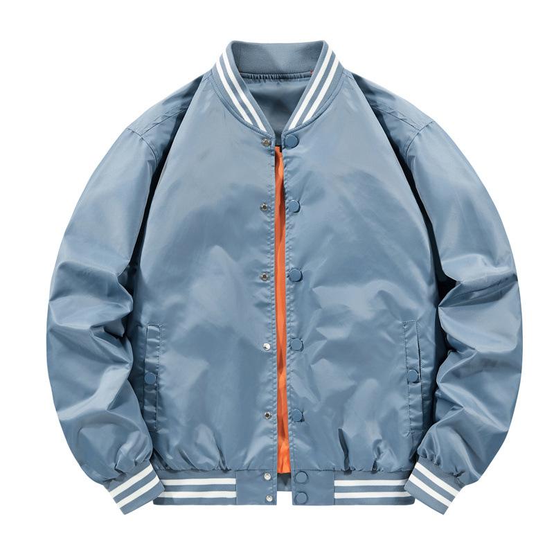 Versatile New Baseball Uniforms Men's Spring and Autumn Thin Bomber Jackets Men's and Women's Couple Tops