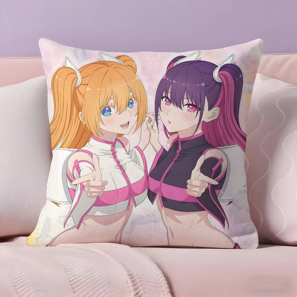 Anime 2.5 Dimensionale Verführung Kissenbezug Kissenbezug Ultraweicher Hautfreundlicher Stoff Wolkenähnlicher Komfort & Verdeckter Reißverschluss