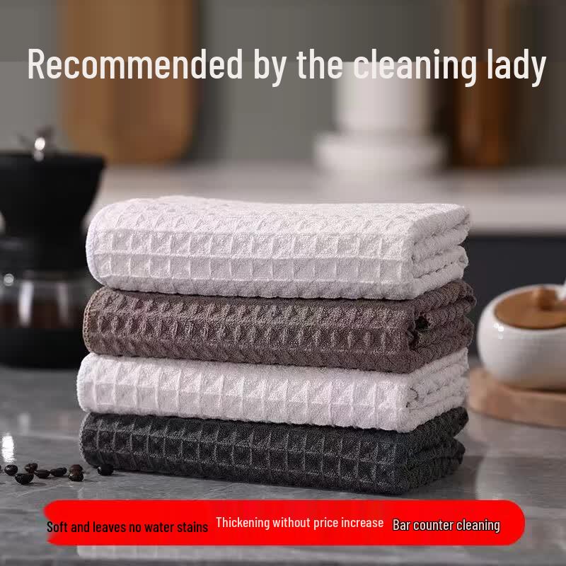Dengjin Food-Grade Microfiber Cleaning Cloths, 5-Pack