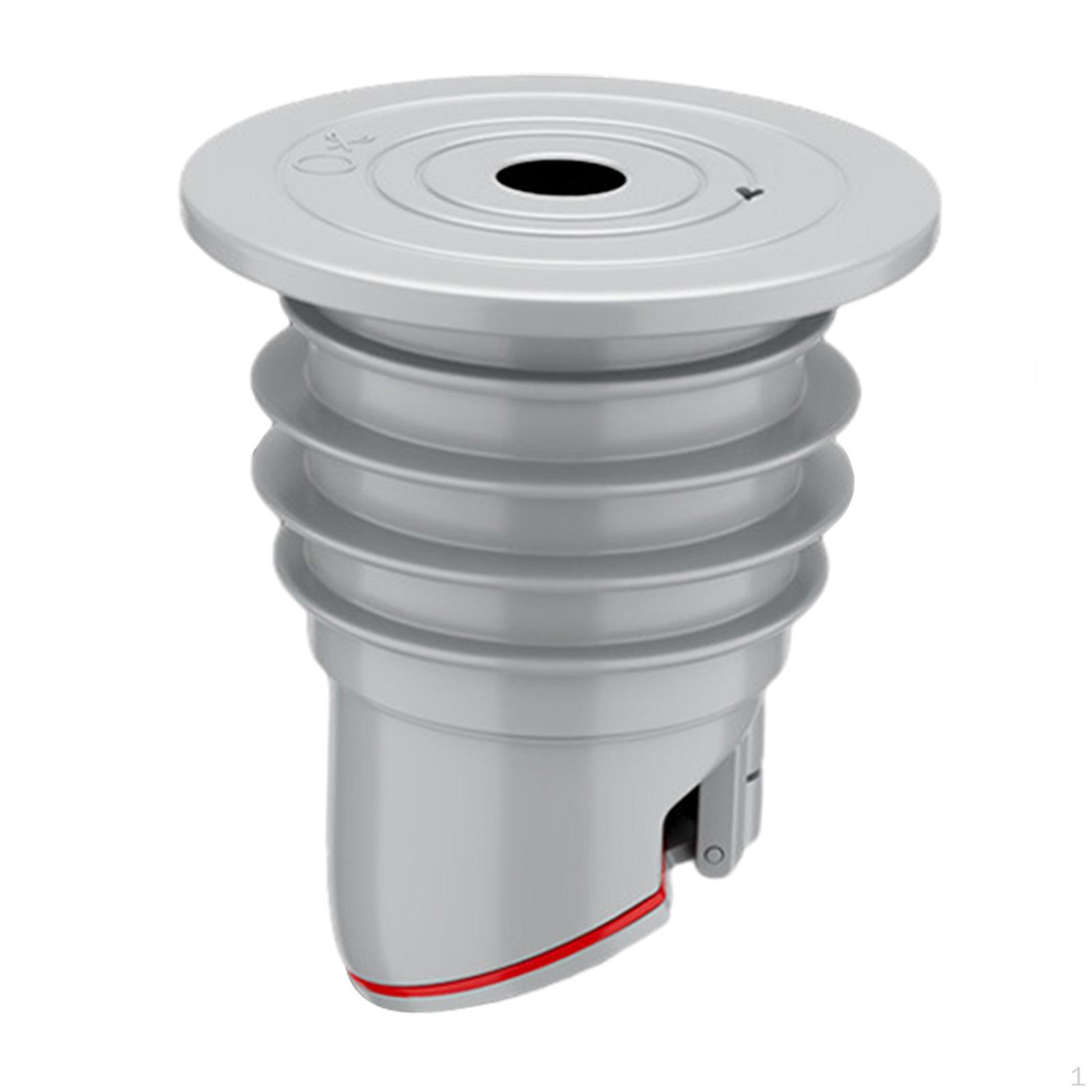 

Силіконове ущільнювальне кільце для дезодоранту для швабри для зливу басейну, кухні, ванної кімнати gray 73mmx64mm