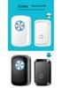 Battery-Powered Wireless Doorbell for Home - Supports Up to Five Callers, No Plug Needed