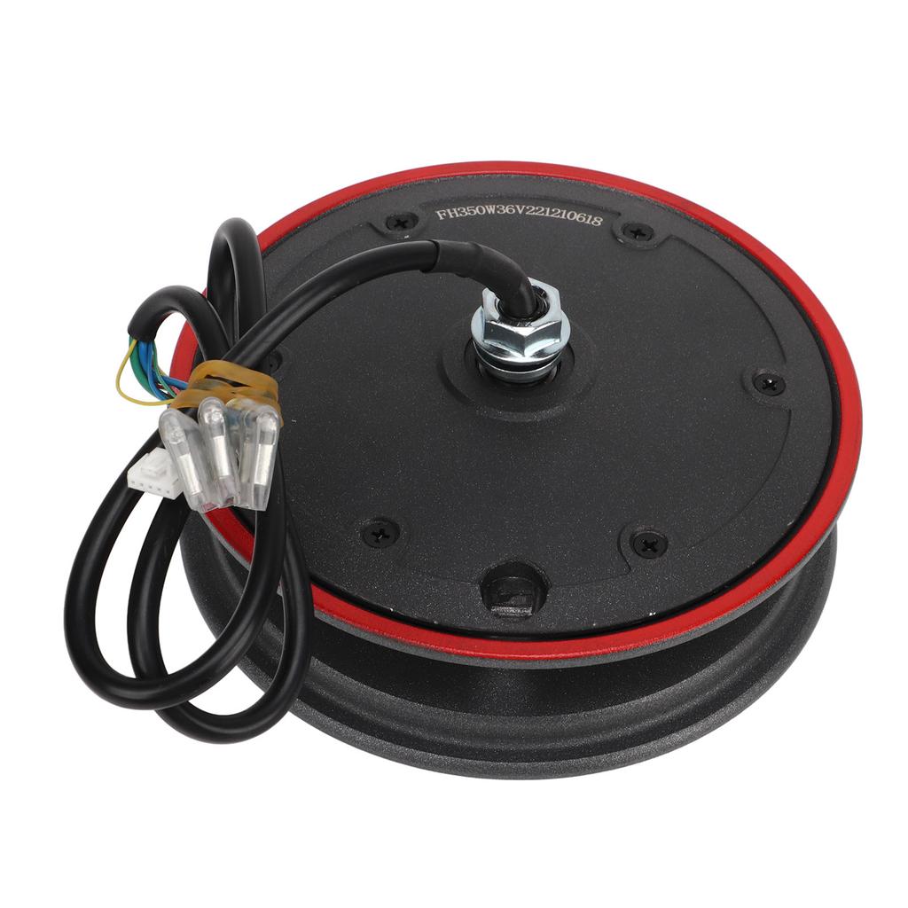 350W Electric Scooter Wheel Hub Motor Aluminum Alloy Wheel Hub Motor Engine for 10inch Electric Scooter Electric Bike