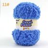 DIY Scarf Knitting Kit: Ice Yarn, Thick Coral Fleece, Gift for Her