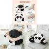 Cute Panda Plush Cushion With Embroidered Animal Design For Living Room Comfort