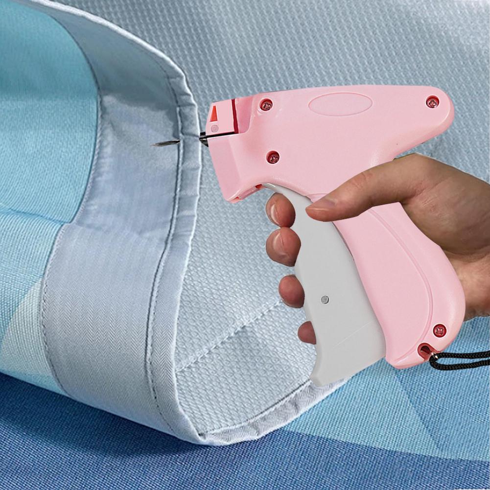 Fine Stitch Gun Stitchy Quick Clothing Fixer for Clothes Micro Tagging Gun Clothing Mini Speedy Sticky Sewing Gun Hemming Tool