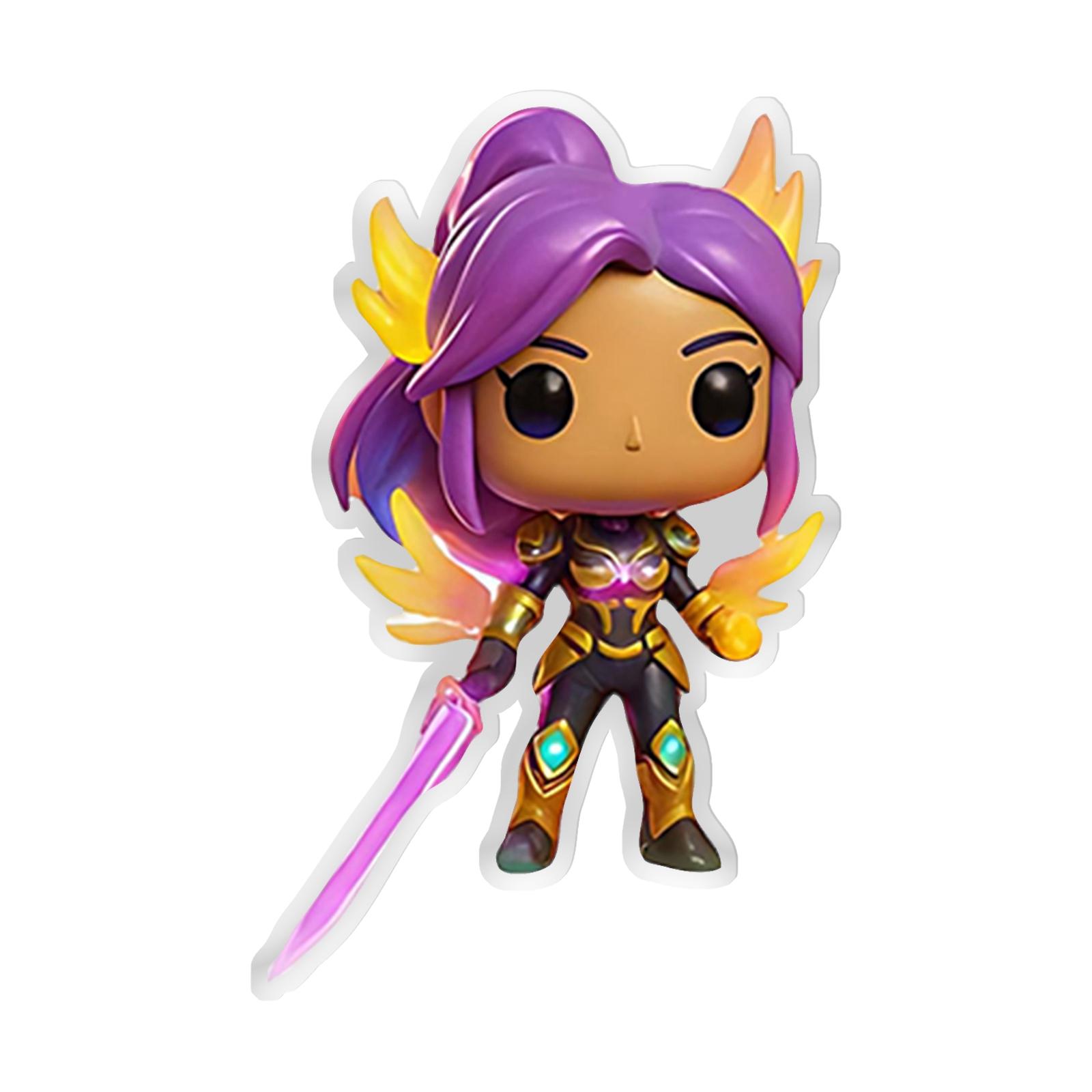 

Акриловий 2D брелок-підвіска, Милі мультяшні брелоки з тваринами, Прозора акрилова сумка, Універсальні аксесуари для дітей, дорослих, для щоденного використання та подарунка One Size