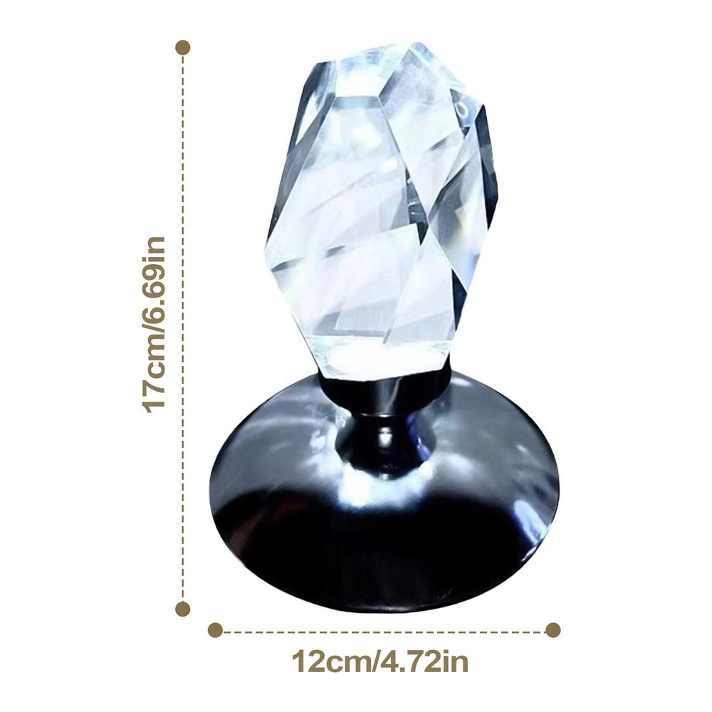 

Настольная лампа в форме драгоценного камня 16 цветов RGB с дистанционным управлением, хрустальный ночник для спальни, украшение на ночь