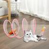Cat Tunnel Kitten Tube, Pet Interactive Toy, Portable Rabbits Indoor Foldable, Kitty Training