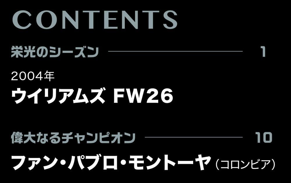 Big Scale F1 Collection 46 FW26 Juan Pablo No. (Williams Montoya) [Encyclopedia] (with Model)