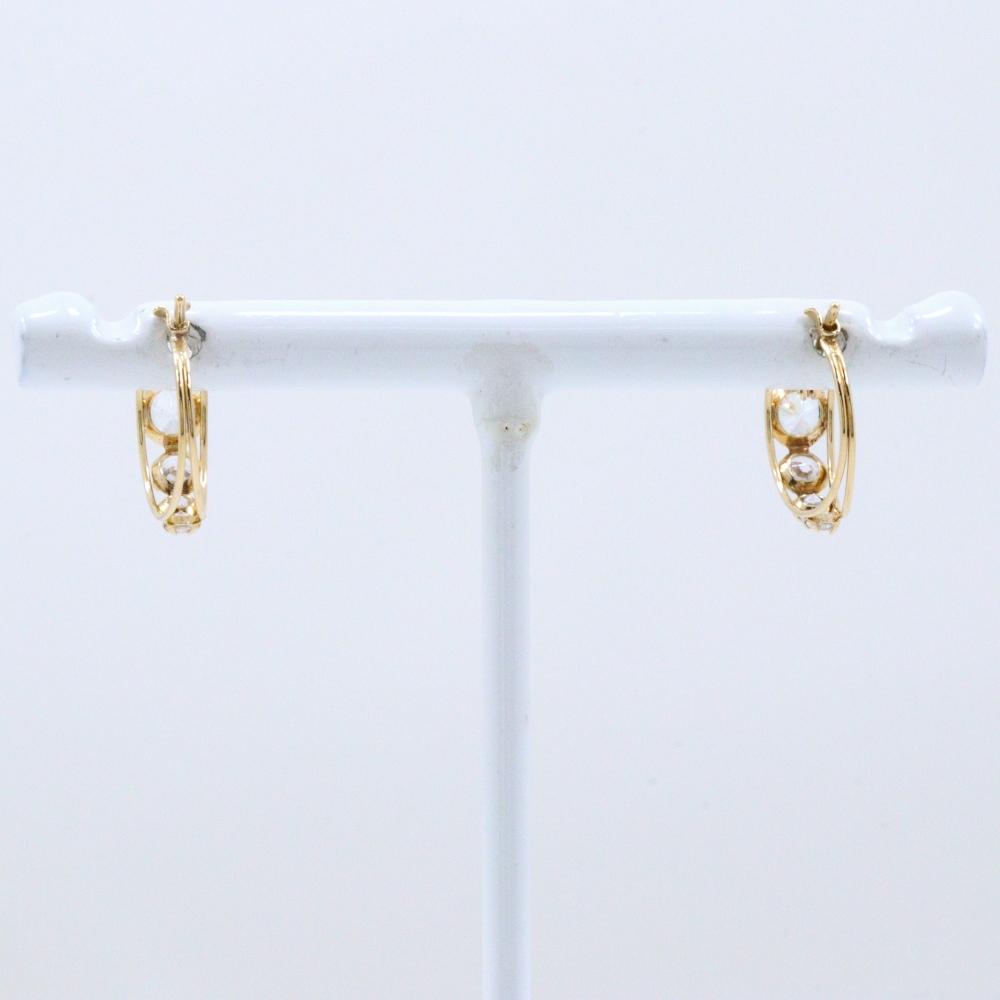 TSUTSUMI Piercing K18 Yellow Gold 1.2g Women Used