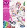 Strass Multicolore - SENTOSPHERE - Art &amp; Créations - Stickers à diamanter - 15 stickers - Décorer ses accessoires - Dès 8 ans