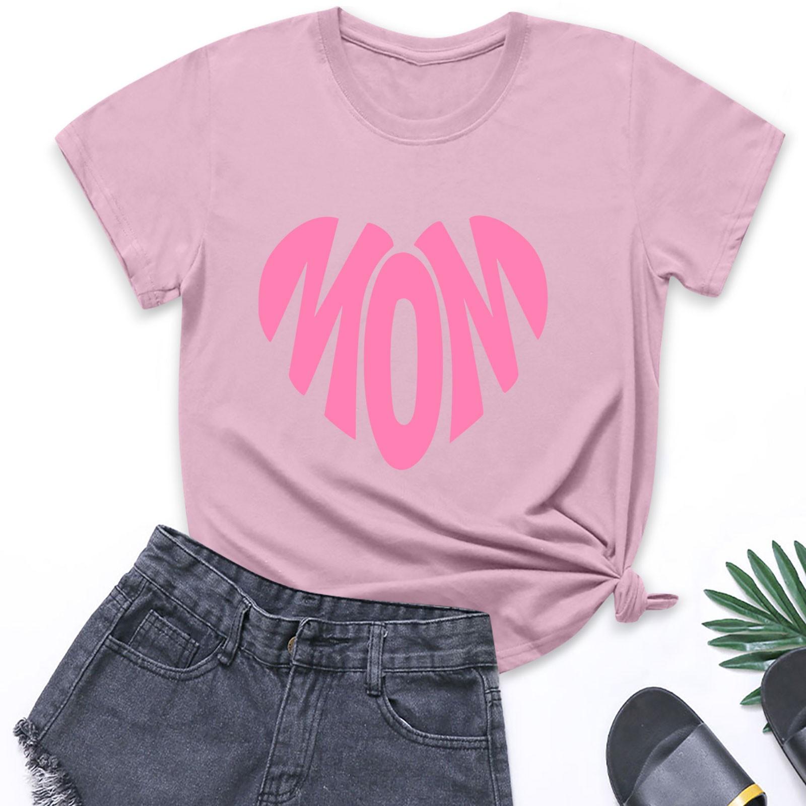 

Женская модная повседневная свободная футболка с круглым вырезом и коротким рукавом с принтом, топ XXXL