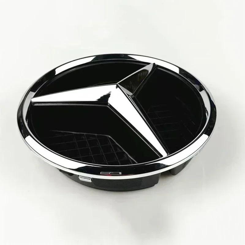 MGS2 For Mercedes Benz 3D Car Grill Emblem Star Badge Front Grill Logo W204 W205 W213 X253 A B C E S CLA GLB GLC GLE GLS Accessories1