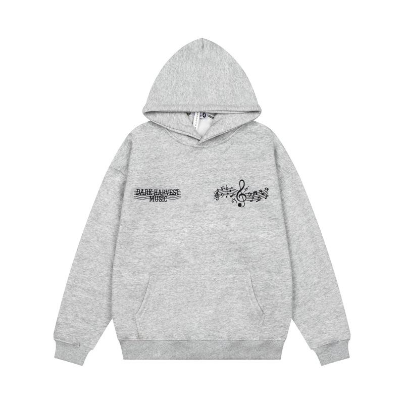 Unisex Casual Hoodie Long Sleeve Loose Sweatshirt Men Women Daily Wear Pullover Hooded Top