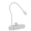 Portable Lash Lamp with Tweezers Foot Pedal Fast Curing Handheld Eyelash Extension Lamp for Beauty Salon Nail Art White