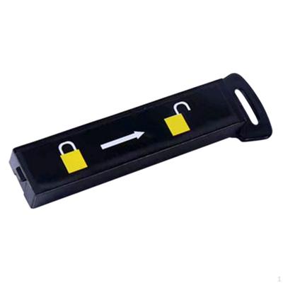 Magnetic Detacher Hook S3 Eas Stop Locks for Clothes Tags Slipper Supermarket Black