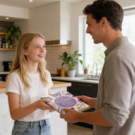 Libro da Colorare per Adulti Principianti Pagine da Colorare Facili e Semplici Progetto di Colorazione per Alleviare lo Stress da Godere ed Esplorare i Colori Regalo per Donne Adulti