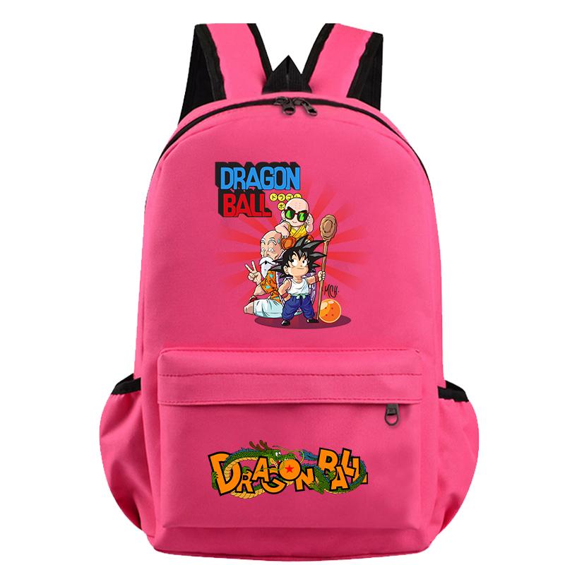 Anime Dragon Ball Cute Cartoon Backpack Document Bag for Girl Boy Teenager Best Gifts Schoolbag Men Women Leisure Travel Unisex Bagpack Rucksack