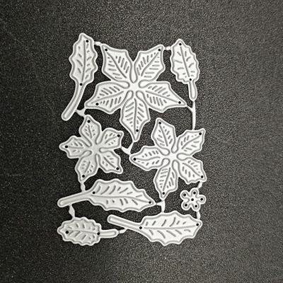 Baumblätter Metall-Stanzschablonen Schablone DIY Scrapbooking Album Papierkarten Vorlage Form Präge Basteldekoration