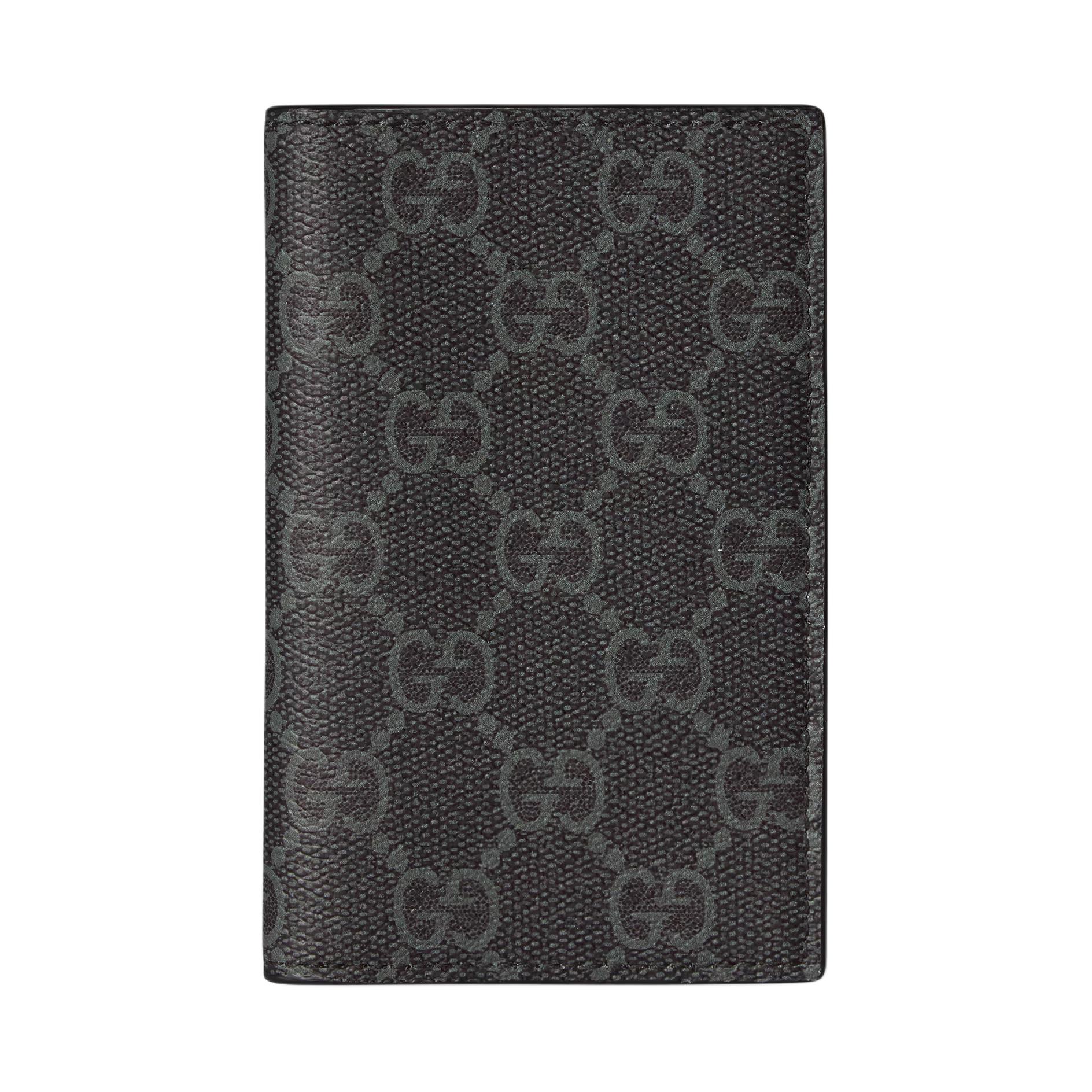 

Gucci GG Emblem Logo Multi-Slot Coated Fabric Card Holder Men Accessories Black 821209-FAD6M-1000 Gift Set(Basic Set+Box+Shopping Bag)