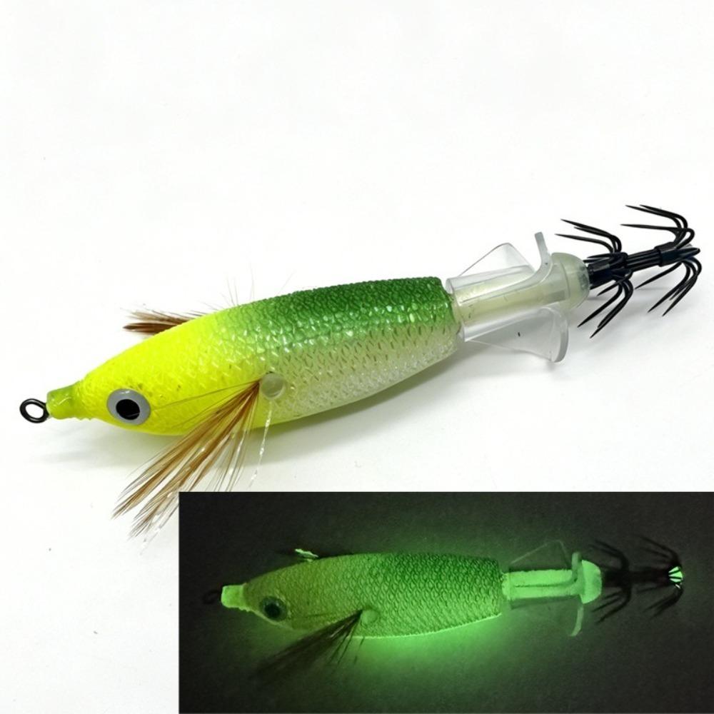 Mixed Color Squid Jig Egi Luminous UV Octopus Cuttlefish Lures Mixed Squid Lures  Squid Fishing