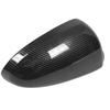 Rearview Mirror Housing, Exterior Rearview Mirror Housing, Carbon Fiber Style Door Side Mirror Cover Cap for Smart Fortwo W451 2009-2015