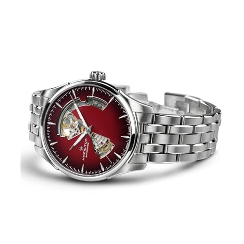 Hamilton Jazzmaster Skeleton Automatic Watch H32675170 Gent [Officially Imported] with Official Warranty