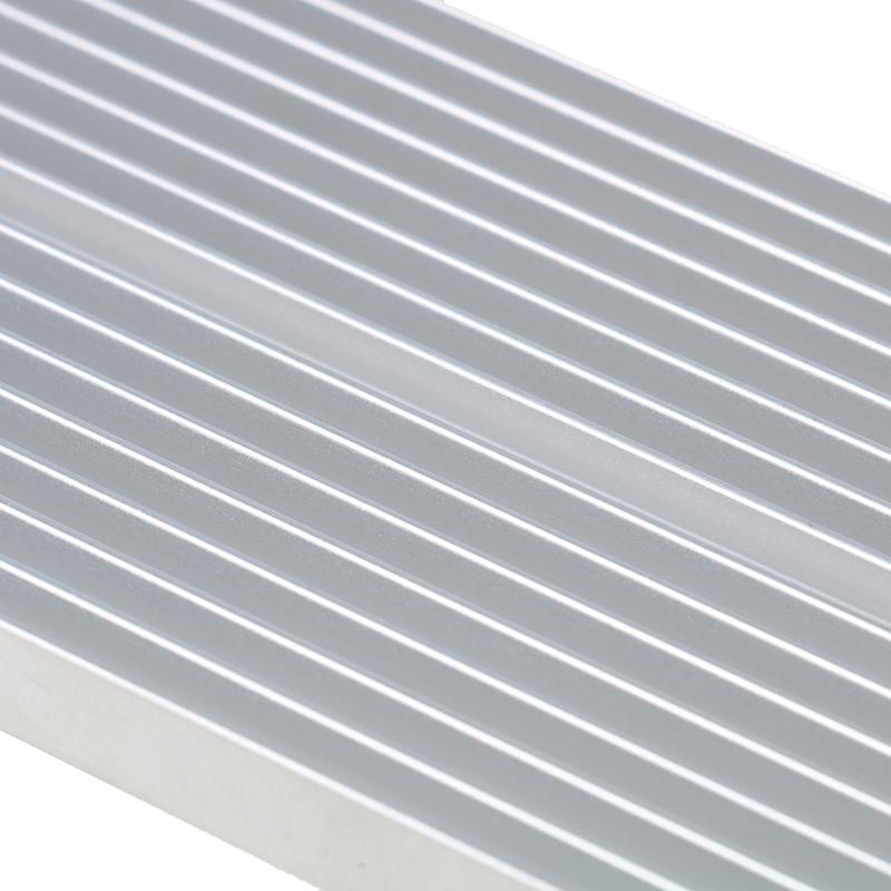 100*60*10Mm Aluminum Heatsink Cooler Chip Radiator For Ic Led Power Transistor