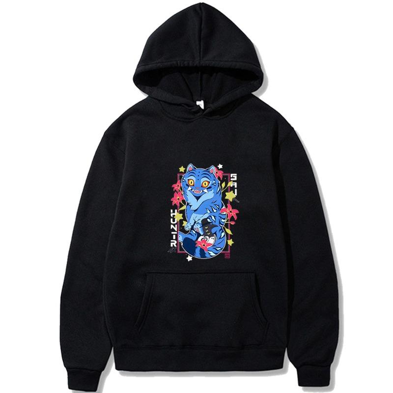 

Women s Youthful Fashionable Winter Hooded Sweatshirt Loose Anime Witch Hunt Group Peripheral Printed Casual Sports Comfortable Sweatshirt XXXL
