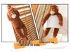 Cross-Border E-commerce Plush Monkey Doll - Animal Zoo Simulation Gift Item