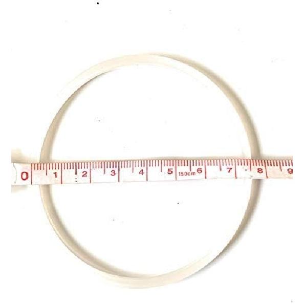 Replacement Gasket Compatible with Sensio Bella Cucina Blender 3" Inch Diameter Approx.(4 Pack White) After Market Part