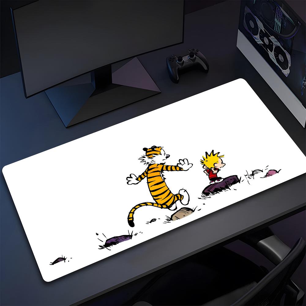 Comic C-Calvin And H-Hobbes Mouse Pad High Quality Natural Rubber Mouse Pad The Most Professional Washable Laptop Mouse Pad
