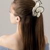 LILYKORI Ivory Black Cat Scrunchie
