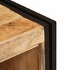 Bathroom Vanity Cabinet Brown 71 X 33 X 58 Cm Solid Mango Wood