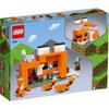 LEGO Minecraft Fox Lodge Building Set 21178 Toy for Kids Ages 8-10 Block Figures