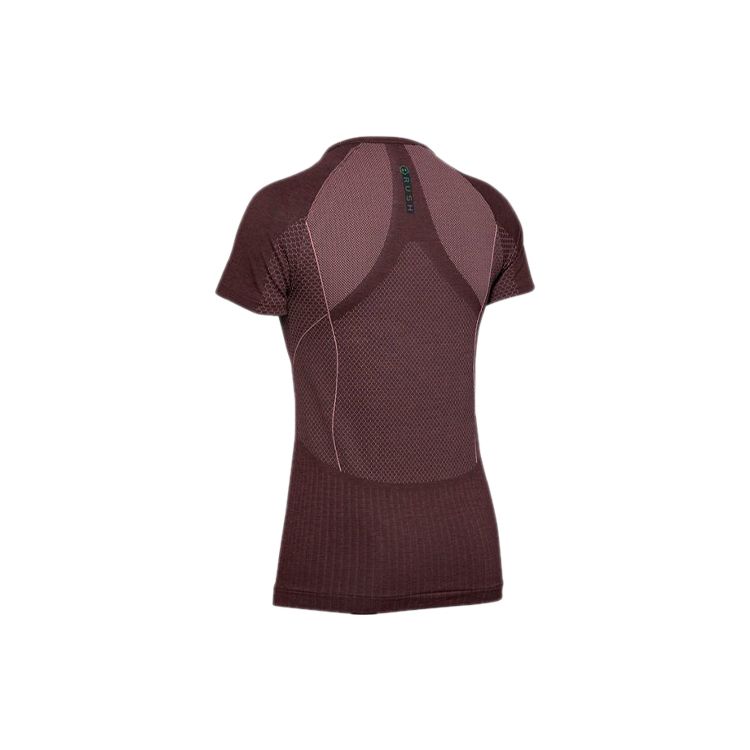 

Under Armour Training Sports T-Shirt Women Tops Red-Brown 1351602-662 XS