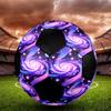 1pc Cosmic Swirl Fantasy Soccer Balls Size 5 Machine-Stitched Ball, Sports League Outdoor Match Football Training Ball Futbol Voetbal. Q61269