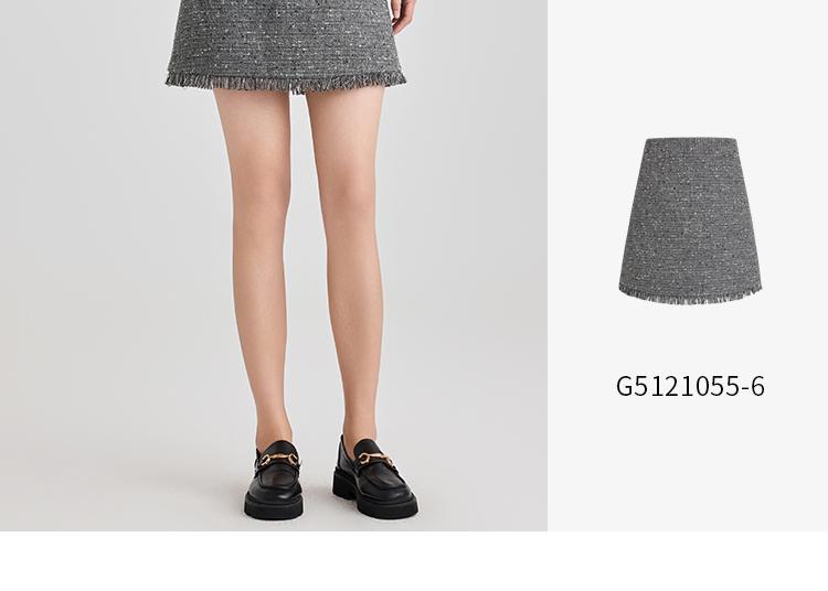 Xiaoxiangfeng coarse woolen elegant short jacket for women in the spring of 2025, with a high-end and casual feel