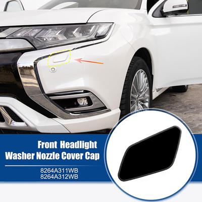1 Coppia Copertura Ugello Lavavetri Fari 8264A311WB Per Mitsubishi Outlander MK