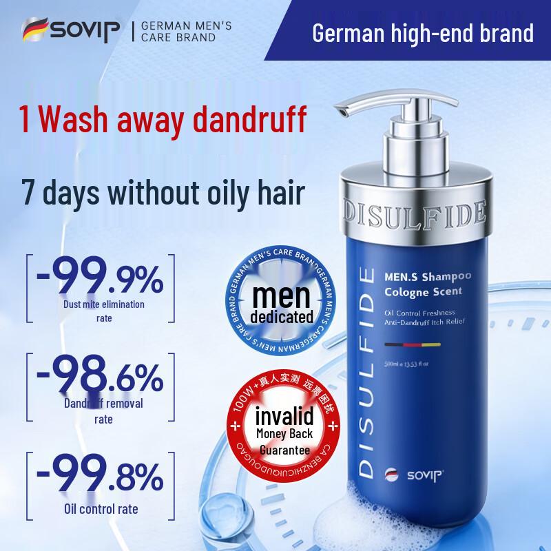SOVIP Men s Anti-Dandruff & Oil Control Shampoo