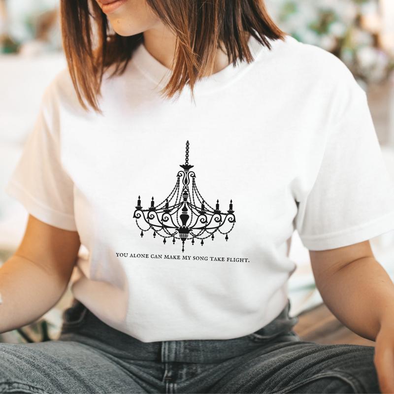 Phantom Of The Opera Inspired You Alone Can Make My Song Take Flight T Shirt Broadway Musical Theater Kid Lyric Tee
