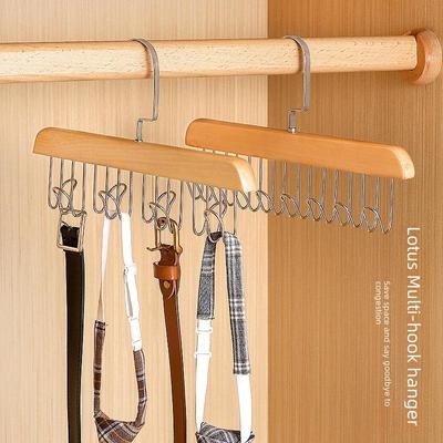 Massivholz Rutschfester Breit Schulter Kleiderbügel zum Trocknen von Kleidung und zur Unterstützung der Garderobe