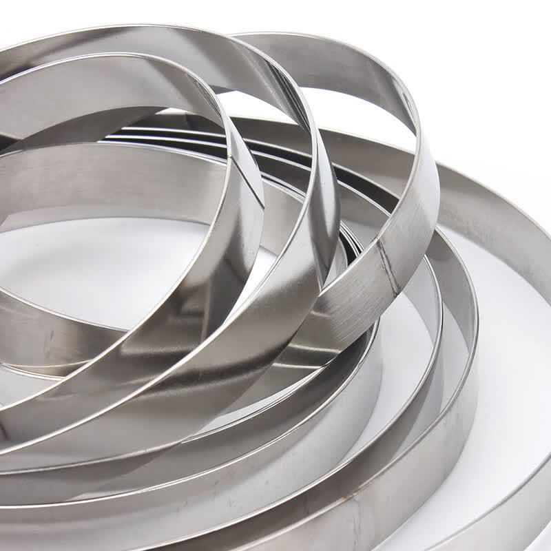 Stainless Steel Round Pancake & Cake Ring Mold