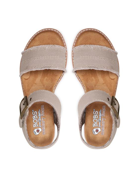 Sandals Skechers Beige Desert Kiss Adobe Princess