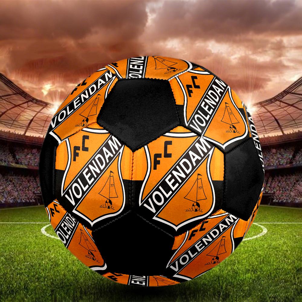 TAGLIA 5 Pallone da Calcio FC Volendam Colorato Per Tutte le Età Cucito a Macchina PVC Pronto per la Competizione Resistente Alta Rimbalzabilità